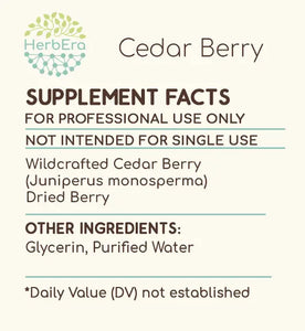 Cedar Berry Tincture herbera Cedar Berry Tincture herbera Herbal Extract