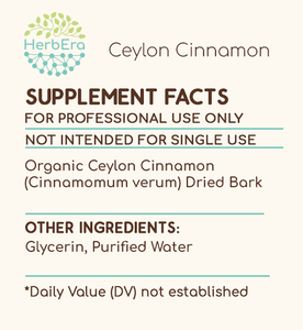 Ceylon Cinnamon Tincture
