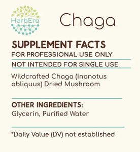 Chaga Tincture herbera Chaga Tincture herbera Herbal Extract