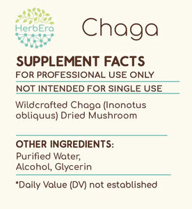 Chaga Tincture herbera Chaga Tincture herbera Herbal Extract