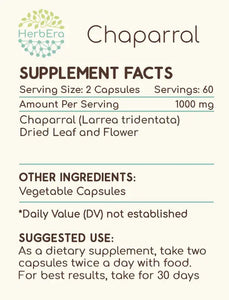 Chaparral Capsules herbera Chaparral Capsules herbera Capsules