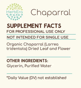 Chaparral Tincture herbera Chaparral Tincture herbera Herbal Extract