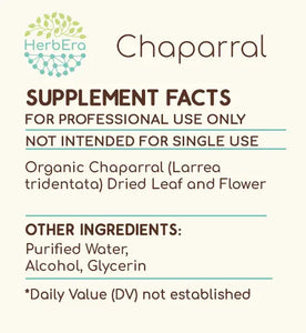 Chaparral Tincture herbera Chaparral Tincture herbera Herbal Extract