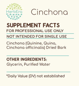 Cinchona Tincture herbera Cinchona Tincture herbera Herbal Extract