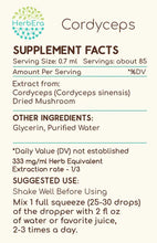 Load image into Gallery viewer, Cordyceps Tincture herbera Cordyceps Tincture herbera Herbal Extract