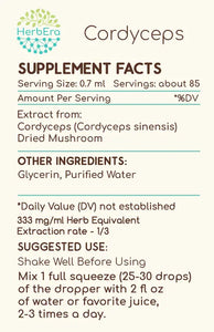 Cordyceps Tincture herbera Cordyceps Tincture herbera Herbal Extract