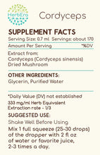 Load image into Gallery viewer, Cordyceps Tincture herbera Cordyceps Tincture herbera Herbal Extract