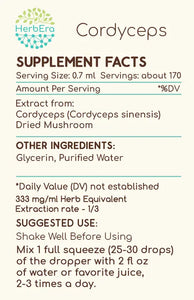 Cordyceps Tincture herbera Cordyceps Tincture herbera Herbal Extract