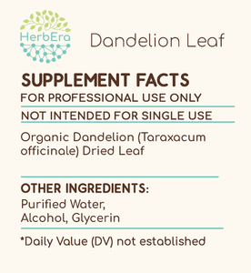 Dandelion Leaf Tincture
