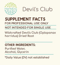 Load image into Gallery viewer, Devil&#39;s Club Tincture herbera Devil&#39;s Club Tincture herbera Herbal Extract