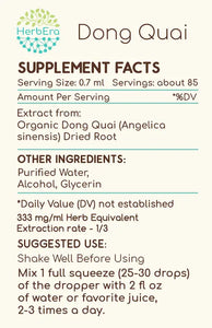 Dong Quai Tincture herbera Dong Quai Tincture herbera Herbal Extract