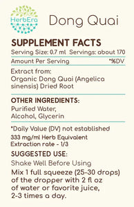 Dong Quai Tincture herbera Dong Quai Tincture herbera Herbal Extract