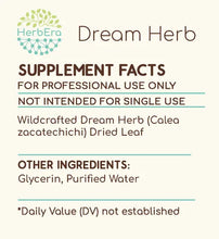 Load image into Gallery viewer, Dream Herb Tincture herbera Dream Herb Tincture herbera Herbal Extract