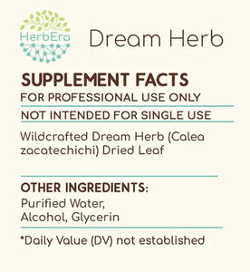 Dream Herb Tincture herbera Dream Herb Tincture herbera Herbal Extract