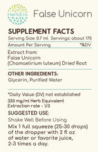 Load image into Gallery viewer, False Unicorn Tincture herbera False Unicorn Tincture herbera Herbal Extract