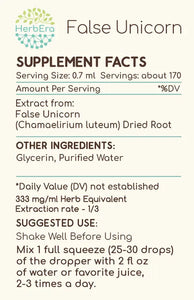 False Unicorn Tincture herbera False Unicorn Tincture herbera Herbal Extract