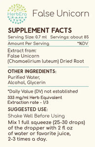 False Unicorn Tincture herbera False Unicorn Tincture herbera Herbal Extract