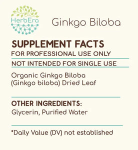 Ginkgo Biloba Tincture herbera Ginkgo Biloba Tincture herbera Herbal Extract