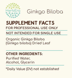 Ginkgo Biloba Tincture herbera Ginkgo Biloba Tincture herbera Herbal Extract