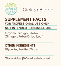 Load image into Gallery viewer, Ginkgo Biloba Tincture