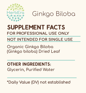 Ginkgo Biloba Tincture