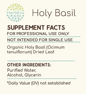 Holy Basil Tincture herbera Holy Basil Tincture herbera Herbal Extract