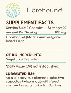 Horehound Capsules herbera Horehound Capsules herbera Capsules