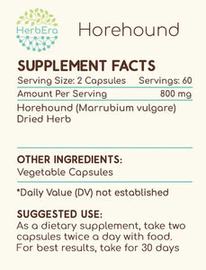 Horehound Capsules herbera Horehound Capsules herbera Capsules