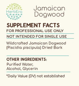 Jamaican Dogwood Tincture herbera Jamaican Dogwood Tincture herbera Herbal Extract