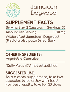 Jamaican Dogwood Capsules