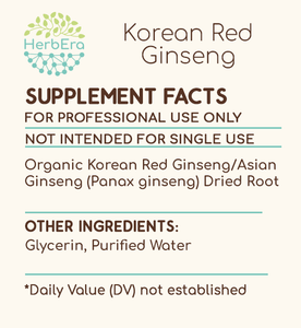 Korean Red Ginseng Tincture