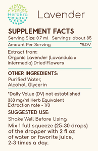 Lavender Tincture