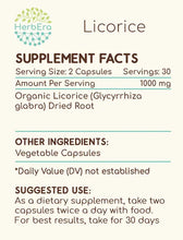 Load image into Gallery viewer, Licorice Capsules herbera Licorice Capsules herbera Capsules