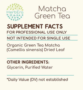 Matcha Green Tea Tincture herbera Matcha Green Tea Tincture herbera Herbal Extract