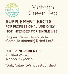 Matcha Green Tea Tincture herbera Matcha Green Tea Tincture herbera Herbal Extract