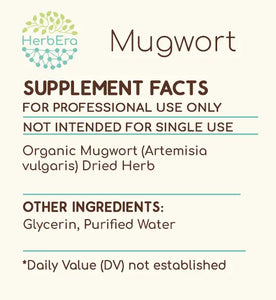 Mugwort Tincture herbera Mugwort Tincture herbera Herbal Extract