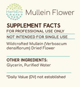 Mullein Flower Tincture herbera Mullein Flower Tincture herbera Herbal Extract