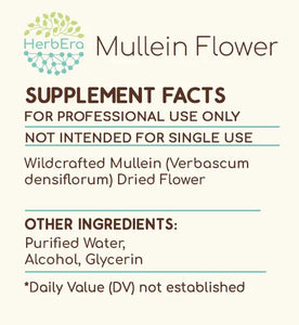 Mullein Flower Tincture herbera Mullein Flower Tincture herbera Herbal Extract