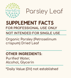 Parsley Leaf Tincture