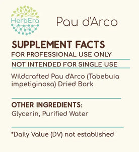 Pau d'Arco Tincture herbera Pau d'Arco Tincture herbera Herbal Extract