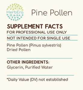 Pine Pollen Tincture herbera Pine Pollen Tincture herbera Herbal Extract