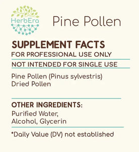 Pine Pollen Tincture herbera Pine Pollen Tincture herbera Herbal Extract