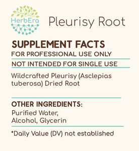 Pleurisy Root Tincture