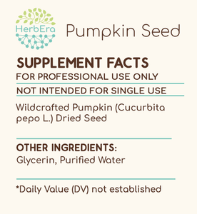 Pumpkin Seed Tincture