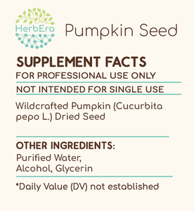 Pumpkin Seed Tincture