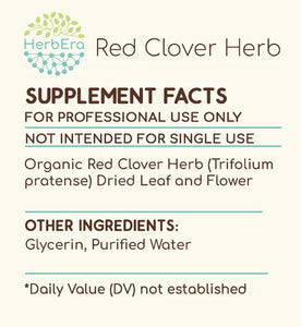 Red Clover Herb Tincture herbera Red Clover Herb Tincture herbera Herbal Extract