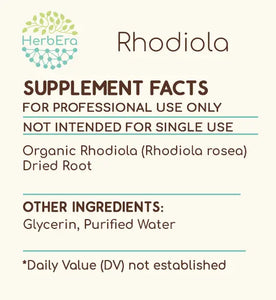 Rhodiola Tincture herbera Rhodiola Tincture herbera Herbal Extract