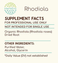 Load image into Gallery viewer, Rhodiola Tincture herbera Rhodiola Tincture herbera Herbal Extract