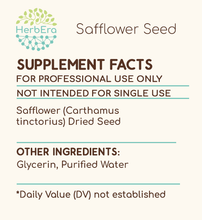 Load image into Gallery viewer, Safflower Seed Tincture