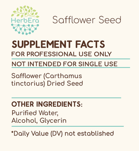 Safflower Seed Tincture